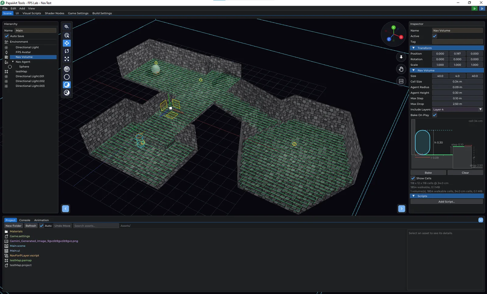 FPS Lab: Enemies that find their own way