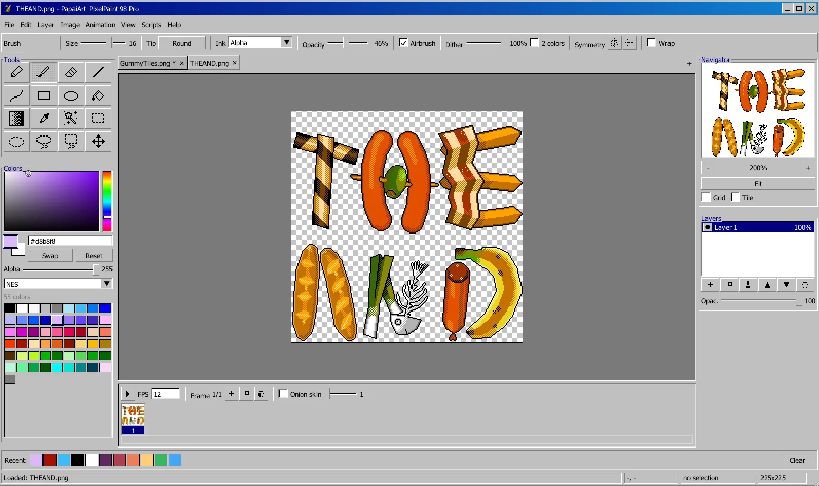 PixelPaint 98 Pro screenshot