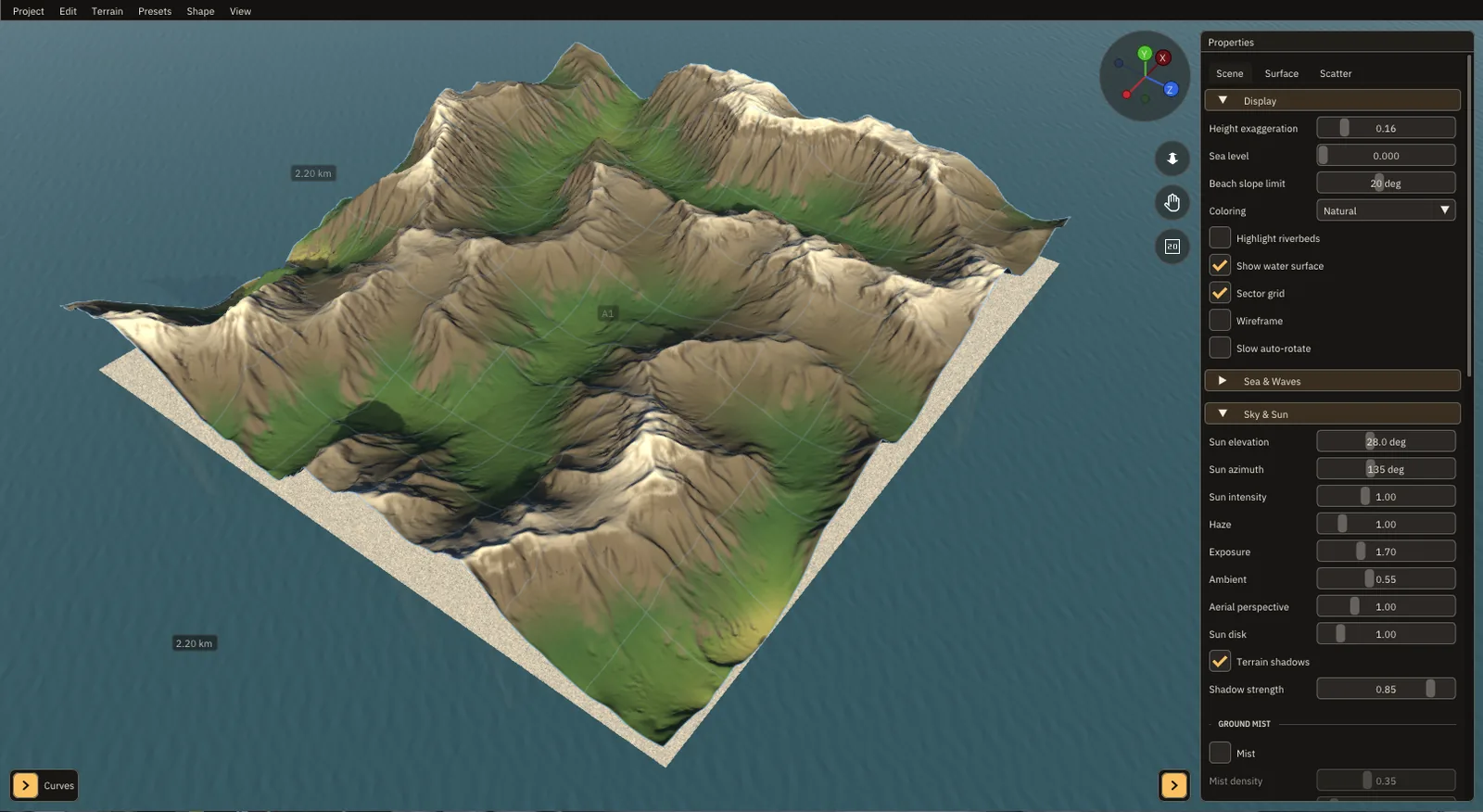 Terrain Generator screenshot